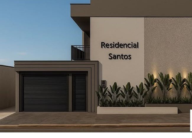 Fachada do Residencial Santos