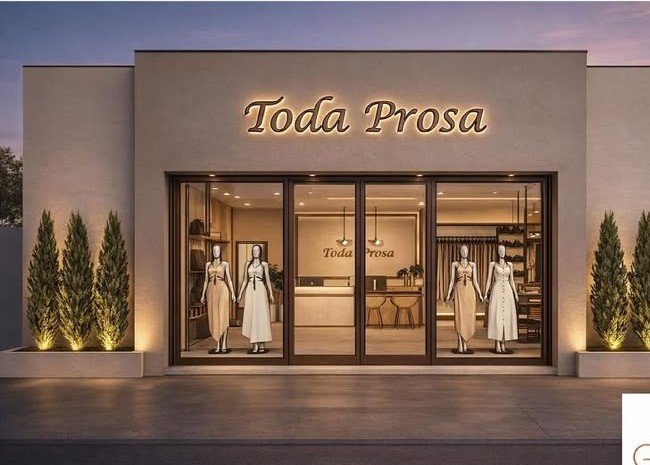 Fachada do projeto Toda Prosa